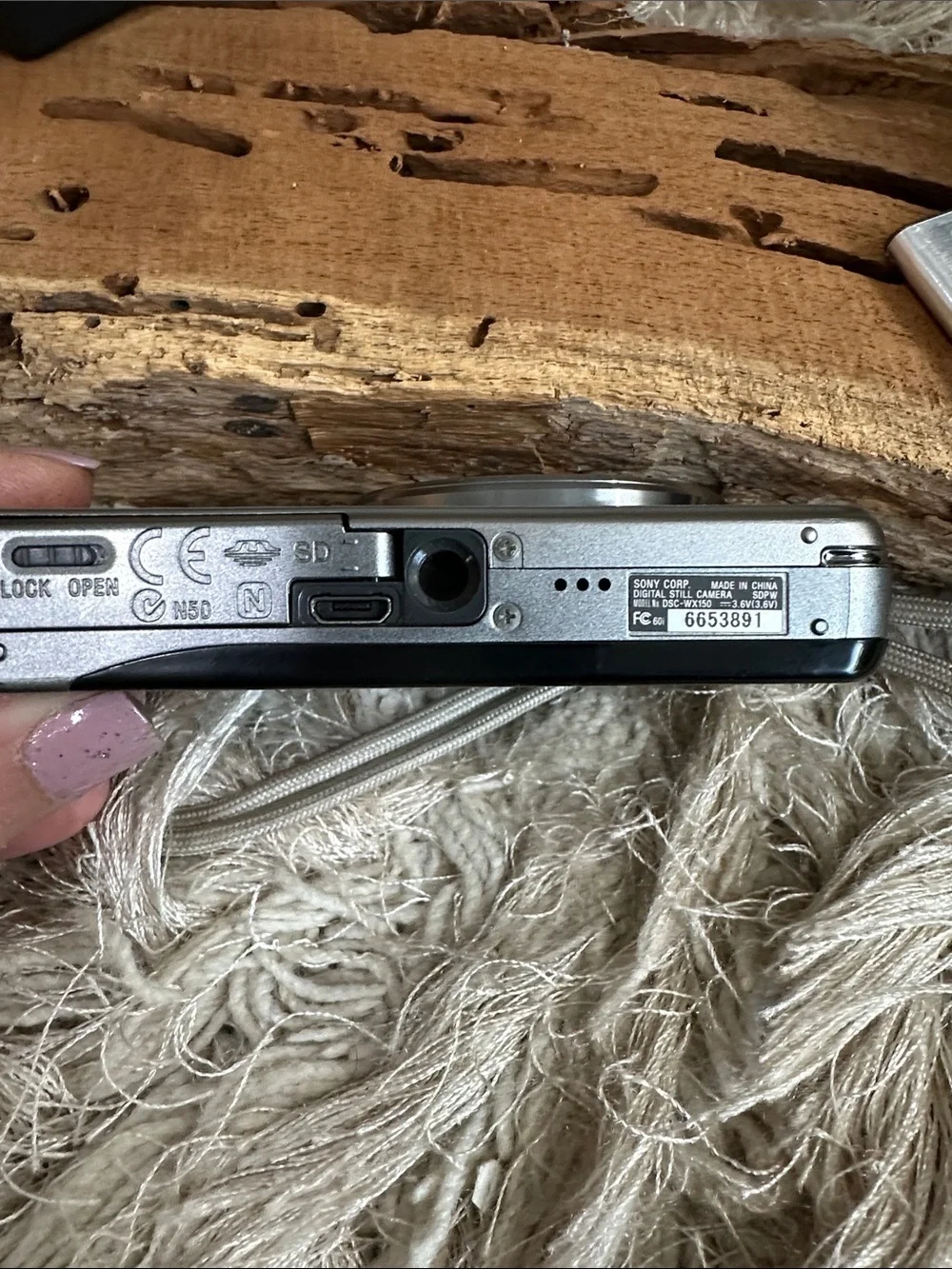 Sony Cyber-shot DSC-WX150 10X Optical Zoom 18.2 MP Digital Camera Silver